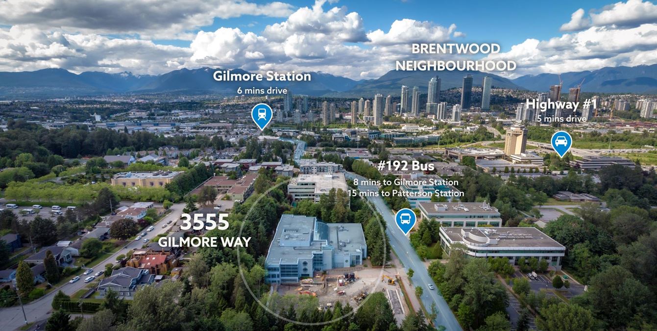 3555 Gilmore 3555 Gilmore Way, Burnaby, BC Office Building